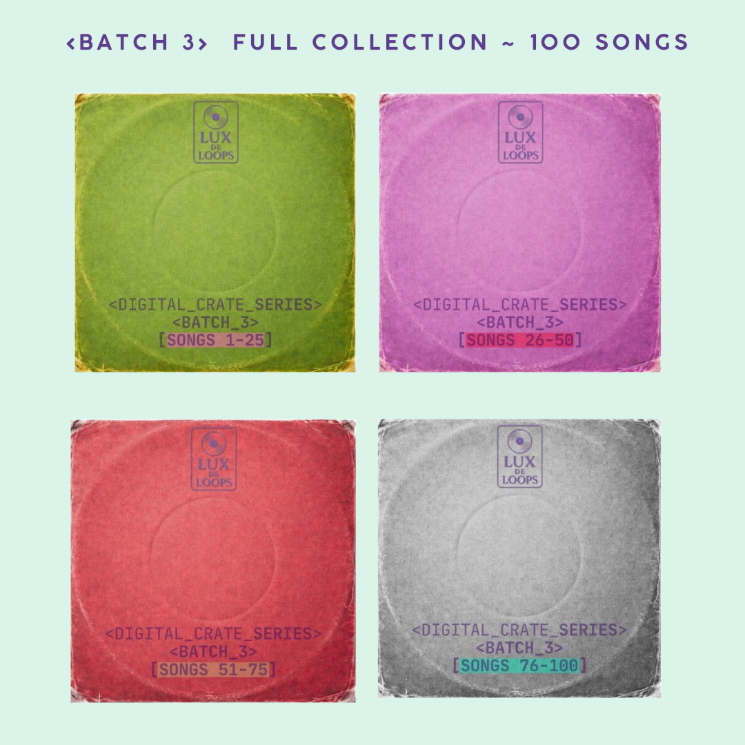 BATCH 3 - 100 SONGS - FULL COLLECTION